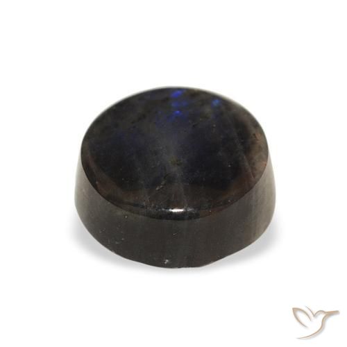 Spectrolite Gemstone in 7 mm (calibrated) Size for Sale, Spectrolite Stone in Multicolor Color