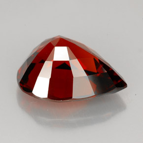 Spessartite Garnet Gemstone in 14.3 x 11.3 mm Size for Sale, Spessartite Garnet Stone in Red Orange Color