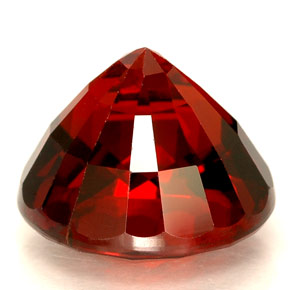 Spessartite Garnet Gemstone in 10 mm (calibrated) Size for Sale, Spessartite Garnet Stone in Orange Red Color