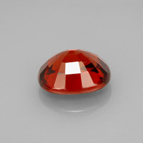Spessartite Garnet Gemstone in 11 x 9 mm (calibrated) Size for Sale, Spessartite Garnet Stone in Reddish Orange Color