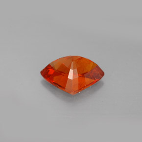 Spessartite Garnet Gemstone in 10.1 x 7.4 mm Size for Sale, Spessartite Garnet Stone in Mandarin Orange Color
