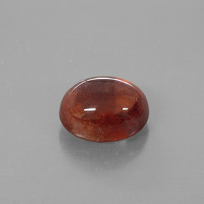 5.47 ct Orange Spessartite Garnet Stone, Natural Spessartite Garnet in Oval Cabochon Shape for Sale