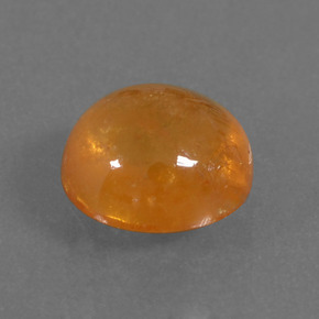 1.88 ct Orange Spessartite Garnet Stone, Natural Spessartite Garnet in Oval Cabochon Shape for Sale