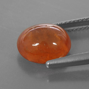 Spessartite Garnet Gemstone in 11 x 9 mm (calibrated) Size for Sale, Spessartite Garnet Stone in Orange Color