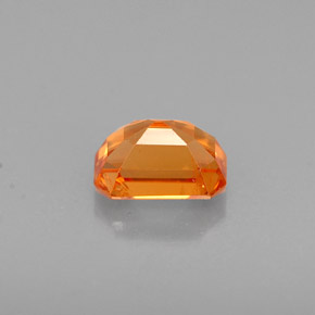 Spessartite Garnet Gemstone in 5.7 x 3.9 mm Size for Sale, Spessartite Garnet Stone in Mandarin Orange Color