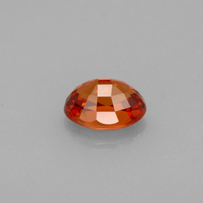 Spessartite Garnet Gemstone in 7 x 5 mm (calibrated) Size for Sale, Spessartite Garnet Stone in Mandarin Orange Color