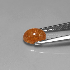 Spessartite Garnet Gemstone in 8 x 6 mm (calibrated) Size for Sale, Spessartite Garnet Stone in Orange Color