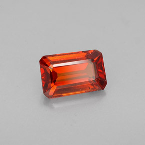 1.15 ct Orange Spessartite Garnet Stone, Natural Spessartite Garnet in Octagon Facet Shape for Sale
