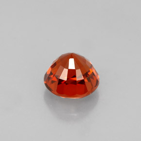 Spessartite Garnet Gemstone in 5 mm (calibrated) Size for Sale, Spessartite Garnet Stone in Red Orange Color