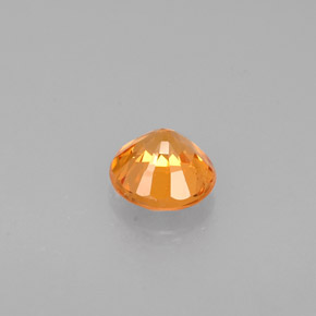Spessartite Garnet Gemstone in 5 mm (calibrated) Size for Sale, Spessartite Garnet Stone in Orange Color