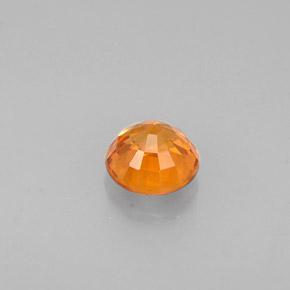 Spessartite Garnet Gemstone in 4.8 mm Size for Sale, Spessartite Garnet Stone in Mandarin Orange Color