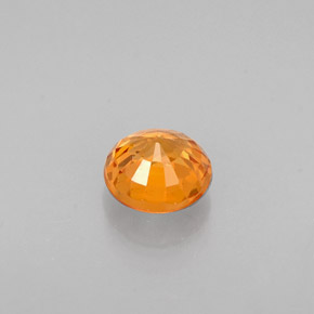 Spessartite Garnet Gemstone in 5 mm (calibrated) Size for Sale, Spessartite Garnet Stone in Mandarin Orange Color
