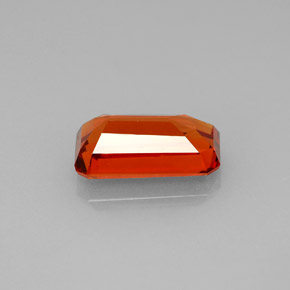 Spessartite Garnet Gemstone in 9.6 x 5.4 mm Size for Sale, Spessartite Garnet Stone in Mandarin Orange Color