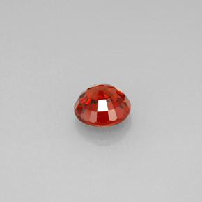 Spessartite Garnet Gemstone in 6 mm (calibrated) Size for Sale, Spessartite Garnet Stone in Red Orange Color