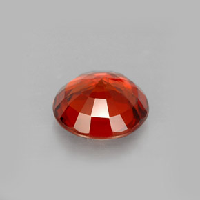 Spessartite Garnet Gemstone in 6 mm (calibrated) Size for Sale, Spessartite Garnet Stone in Red Orange Color