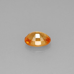 Spessartite Garnet Gemstone in 6 x 4.2 mm Size for Sale, Spessartite Garnet Stone in Mandarin Orange Color