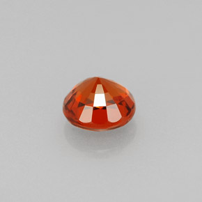 Spessartite Garnet Gemstone in 5 mm (calibrated) Size for Sale, Spessartite Garnet Stone in Mandarin Orange Color