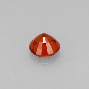 Spessartite Garnet Gemstone in 5 mm (calibrated) Size for Sale, Spessartite Garnet Stone in Mandarin Orange Color