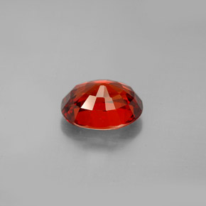 Spessartite Garnet Gemstone in 9 x 7 mm (calibrated) Size for Sale, Spessartite Garnet Stone in Red Orange Color