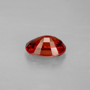Spessartite Garnet Gemstone in 8.8 x 6.1 mm Size for Sale, Spessartite Garnet Stone in Red Orange Color