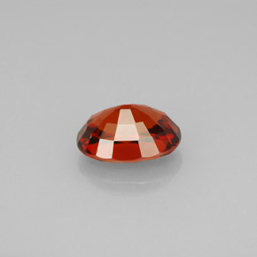 Spessartite Garnet Gemstone in 8.4 x 6.2 mm Size for Sale, Spessartite Garnet Stone in Red Orange Color
