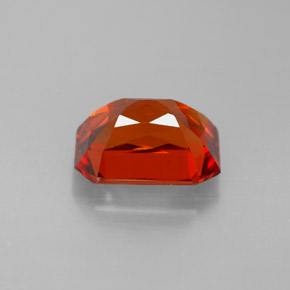 Spessartite Garnet Gemstone in 8.5 x 6.4 mm Size for Sale, Spessartite Garnet Stone in Mandarin Orange Color