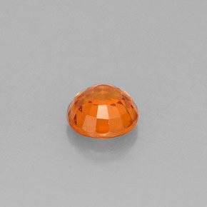 Spessartite Garnet Gemstone in 5 mm (calibrated) Size for Sale, Spessartite Garnet Stone in Mandarin Orange Color