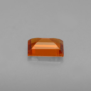 Spessartite Garnet Gemstone in 6 x 4.1 mm Size for Sale, Spessartite Garnet Stone in Mandarin Orange Color