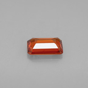 Spessartite Garnet Gemstone in 6.8 x 4.7 mm Size for Sale, Spessartite Garnet Stone in Red Orange Color
