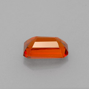 Spessartite Garnet Gemstone in 6.1 x 3.8 mm Size for Sale, Spessartite Garnet Stone in Red Orange Color