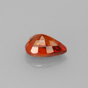 Spessartite Garnet Gemstone in 7 x 5 mm (calibrated) Size for Sale, Spessartite Garnet Stone in Reddish Orange Color