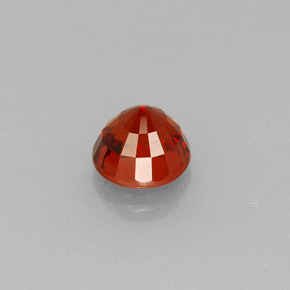 Spessartite Garnet Gemstone in 5 mm (calibrated) Size for Sale, Spessartite Garnet Stone in Red Orange Color