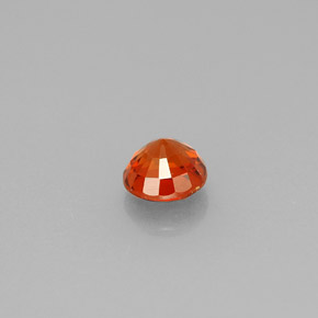 Spessartite Garnet Gemstone in 5 mm (calibrated) Size for Sale, Spessartite Garnet Stone in Mandarin Orange Color