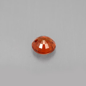 Spessartite Garnet Gemstone in 5 mm (calibrated) Size for Sale, Spessartite Garnet Stone in Mandarin Orange Color