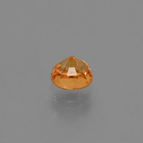 Spessartite Garnet Gemstone in 4.7 mm Size for Sale, Spessartite Garnet Stone in Mandarin Orange Color