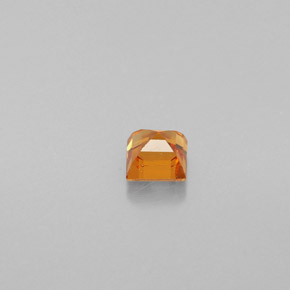 Spessartite Garnet Gemstone in 3.5 x 3.5 mm Size for Sale, Spessartite Garnet Stone in Mandarin Orange Color