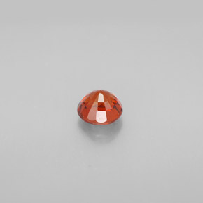 Spessartite Garnet Gemstone in 5 mm (calibrated) Size for Sale, Spessartite Garnet Stone in Red Orange Color