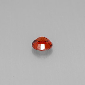 Spessartite Garnet Gemstone in 5 mm (calibrated) Size for Sale, Spessartite Garnet Stone in Red Orange Color