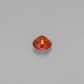 Spessartite Garnet Gemstone in 5 mm (calibrated) Size for Sale, Spessartite Garnet Stone in Mandarin Orange Color