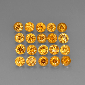 4.44 ct Orange Spessartite Garnet Stone, Natural Spessartite Garnet in Diamond-Cut Shape for Sale