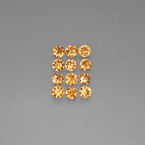 1.18 ct Orange Spessartite Garnet Gemstone, Spessartite Garnet Gem in Diamond-Cut Shape for Sale.