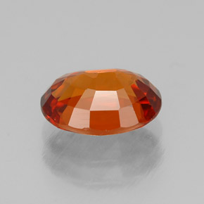 Spessartite Garnet Gemstone in 8 x 6 mm (calibrated) Size for Sale, Spessartite Garnet Stone in Red Orange Color