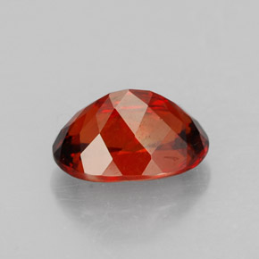 Spessartite Garnet Gemstone in 9.3 x 6.5 mm Size for Sale, Spessartite Garnet Stone in Orange Red Color