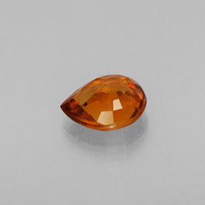 Spessartite Garnet Gemstone in 6.5 x 5.5 mm Size for Sale, Spessartite Garnet Stone in Orange Color