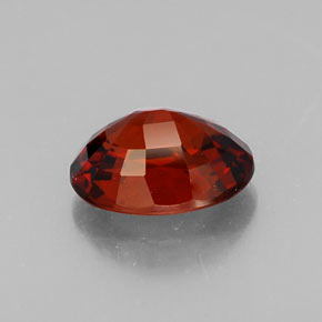 Spessartite Garnet Gemstone in 9 x 7 mm (calibrated) Size for Sale, Spessartite Garnet Stone in Orange Red Color