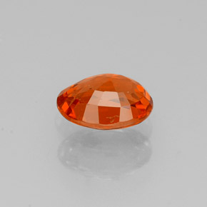 Spessartite Garnet Gemstone in 6.4 x 4.8 mm Size for Sale, Spessartite Garnet Stone in Orange Color