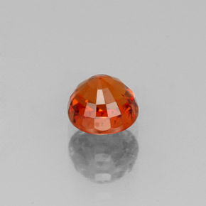 Spessartite Garnet Gemstone in 5 mm (calibrated) Size for Sale, Spessartite Garnet Stone in Mandarin Orange Color