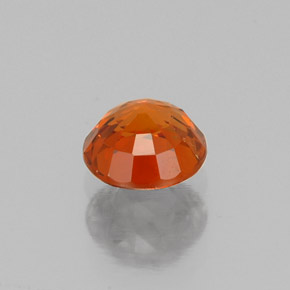 Spessartite Garnet Gemstone in 5 mm (calibrated) Size for Sale, Spessartite Garnet Stone in Mandarin Orange Color