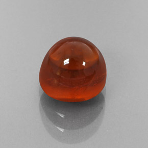 2.41 ct Orange Spessartite Garnet Stone, Natural Spessartite Garnet in Round Cabochon Shape for Sale