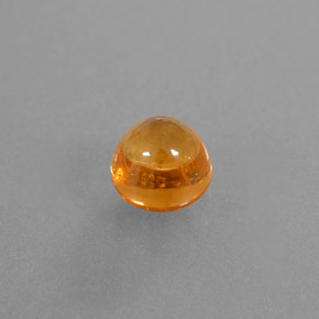 1.79 ct Orange Spessartite Garnet Stone, Natural Spessartite Garnet in Round Cabochon Shape for Sale